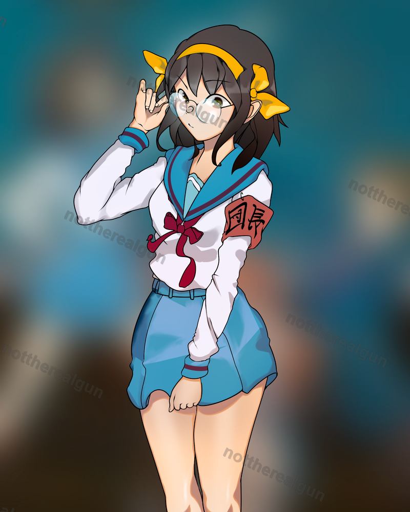 Glasses, The Melancholy of Haruhi Suzumiya Fan Art (2022)