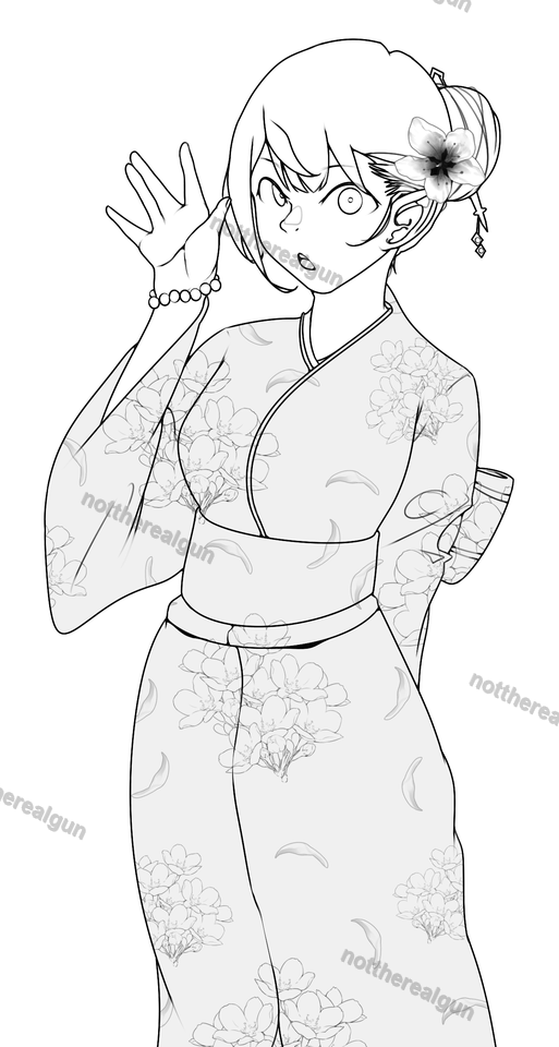 Girl In Yukata (2022)