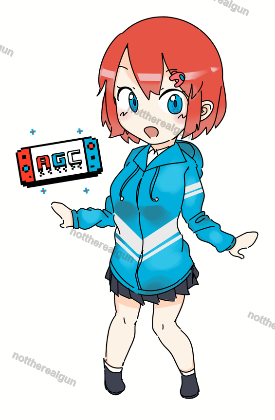 AGC-Chan, Animations, Games & Comics Club Mascot Concept, MUIC (2023)