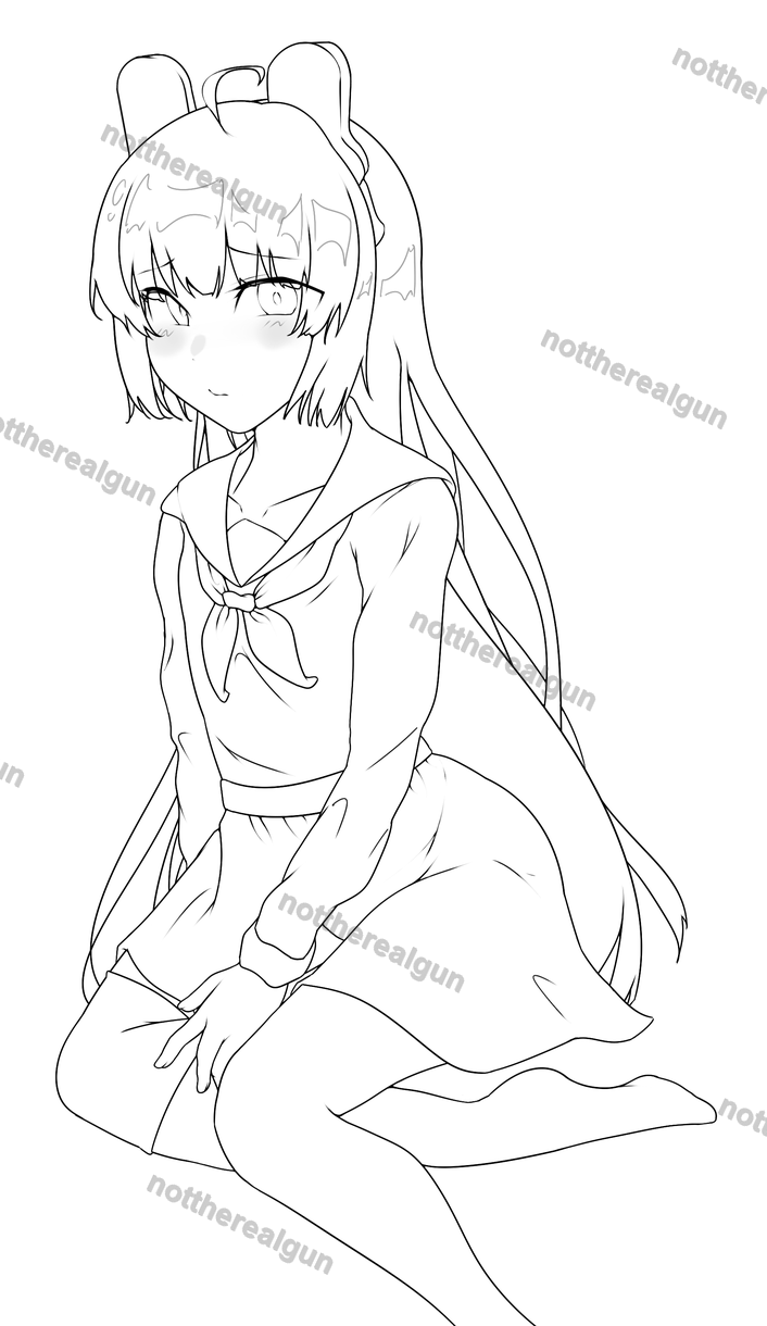 Miyu, Blue Archive Fan Art (2023)